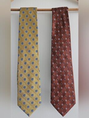 Jos. A. Bank Set Of 2 Silk Neck Ties